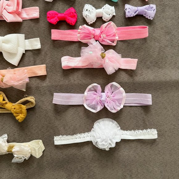Infant Girls Hair Accessories Bundle - Picture 4 of 6